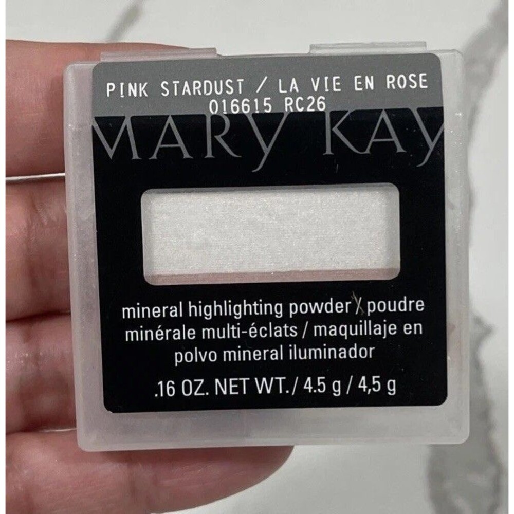 MARY KAY Mineral Highlighting Powder PINK STARDUST Discontinued #016615 Flawed